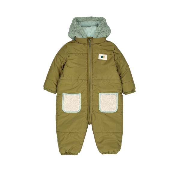 Quilted Hooded Baby Pram Suit Bobo Choses Ando