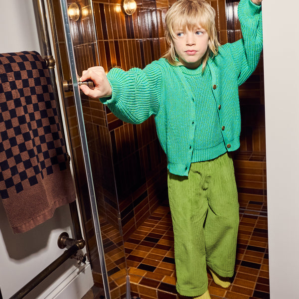 Ever Cotton Corduroy Trousers (Meadow Green)