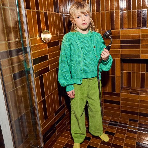 Ever Cotton Corduroy Trousers (Meadow Green)