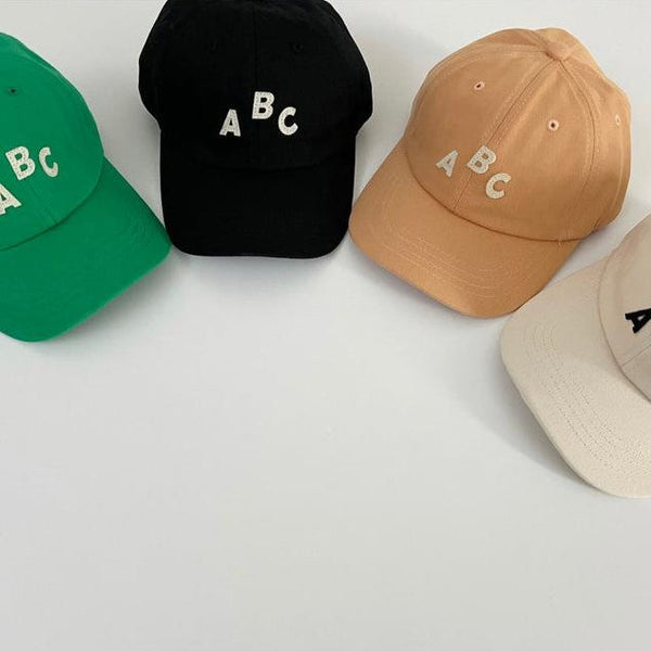ABC Logo Cotton Cap (Black)
