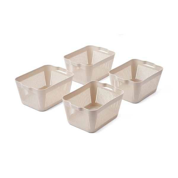 Childrens Small Storage Baskets Pack of 4 Liewood Ando