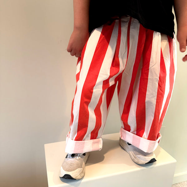 Atlas Red Stripe Trousers