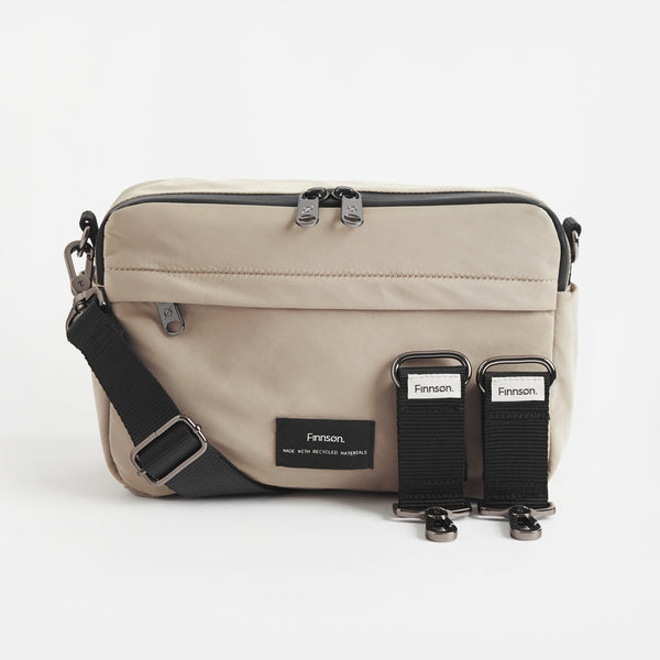 Frida Eco Stroller Organiser With Stroller Clips (Taupe)