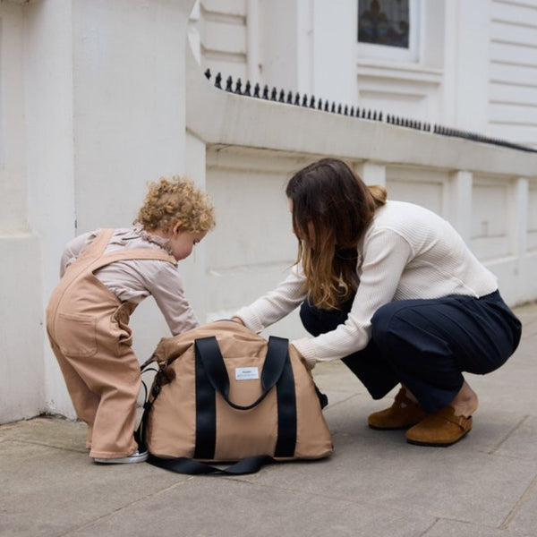 Ida Eco Holdall and Baby Change Bag with Kari Changing Mat Finnson Ando
