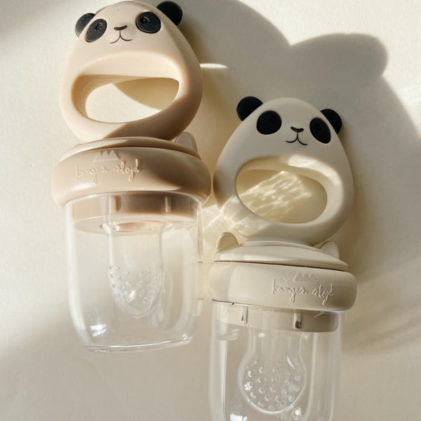 Silicone Fruit Feeding Pacifier Baby Teether (Panda)