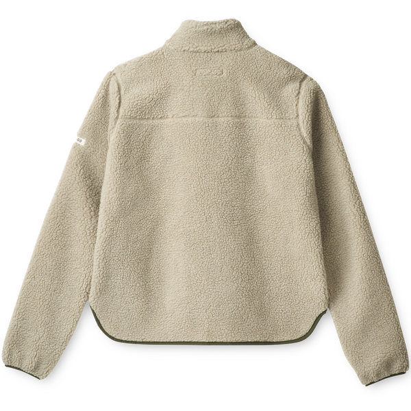MAMA Nelson Zip-Up Fleece Jacket (Mist/Army Brown)
