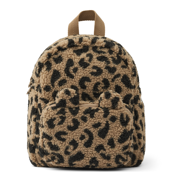 Leopard print mini clearance backpack