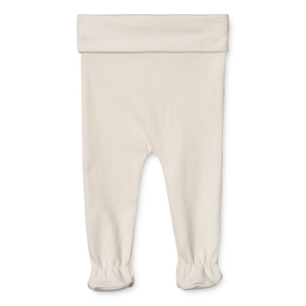 Facu Cotton Footed Baby Leggings Creme de la Creme