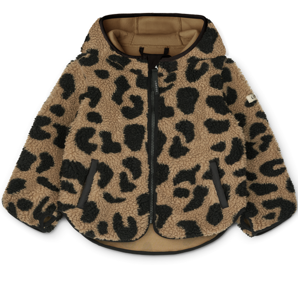 H and m leopard print coat sale