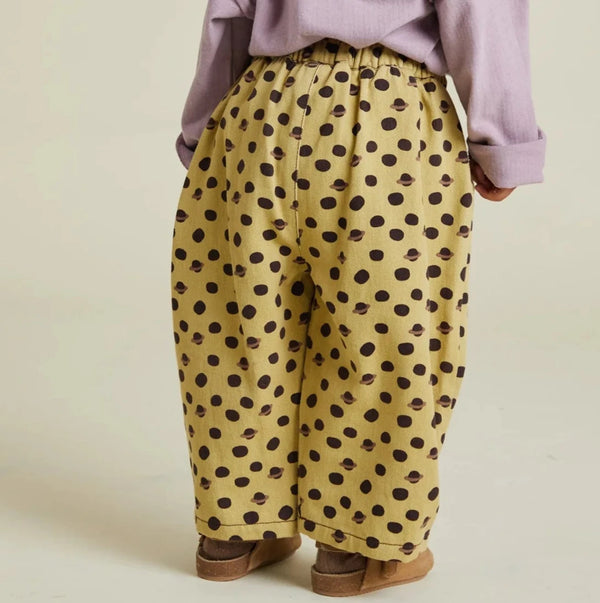 Lowe Honey Polkadot Saturn Print Trouser