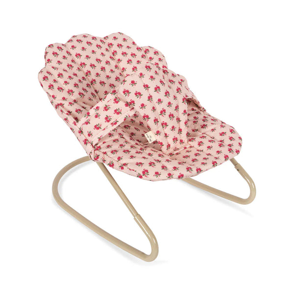 Floral Print Cotton Quilted Doll Bouncer (Rosie Rose)