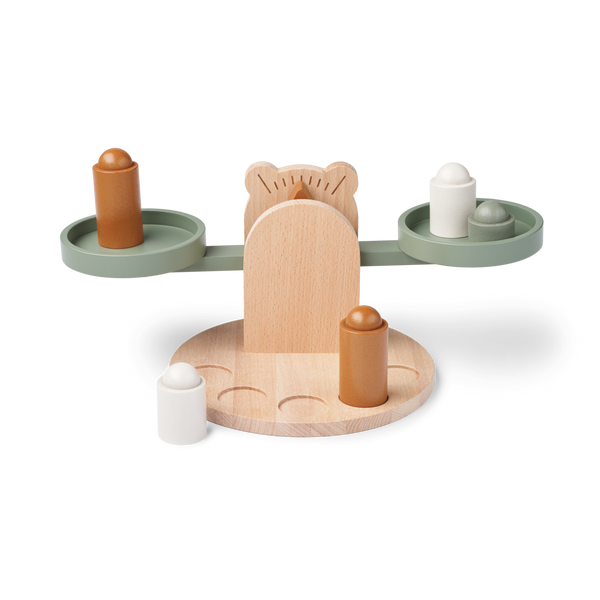 Ronni Wooden Toy Scales Set (Faune Green Mix)