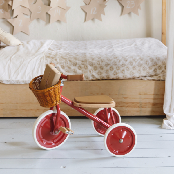 Banwood Childrens Vintage Trike Red