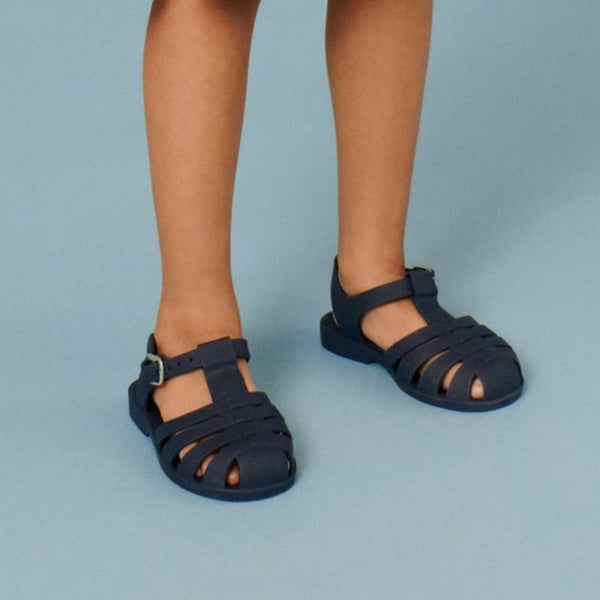 Bre Summer Jelly Shoe Sandals (Classic Navy)