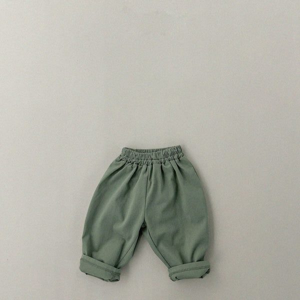 Abe Elasticated Waist Chino Pants (Khaki Green)