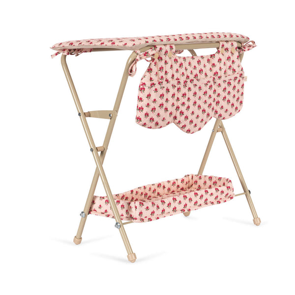 Dolls Floral Print Baby Changing Table (Rosie Rose)