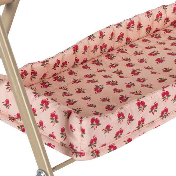 Dolls Floral Print Baby Changing Table (Rosie Rose)