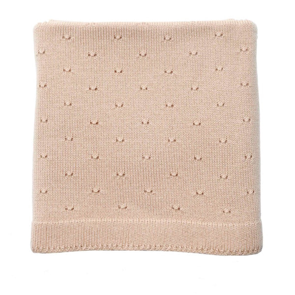 The Bibi Merino Wool Blanket (Apricot)