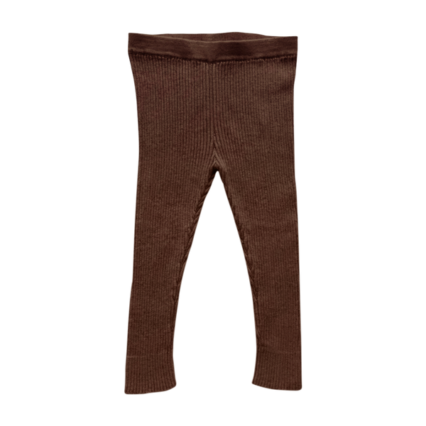 Baby Childrens Unisex Cotton Rib Leggings Hunter and Rose Ando