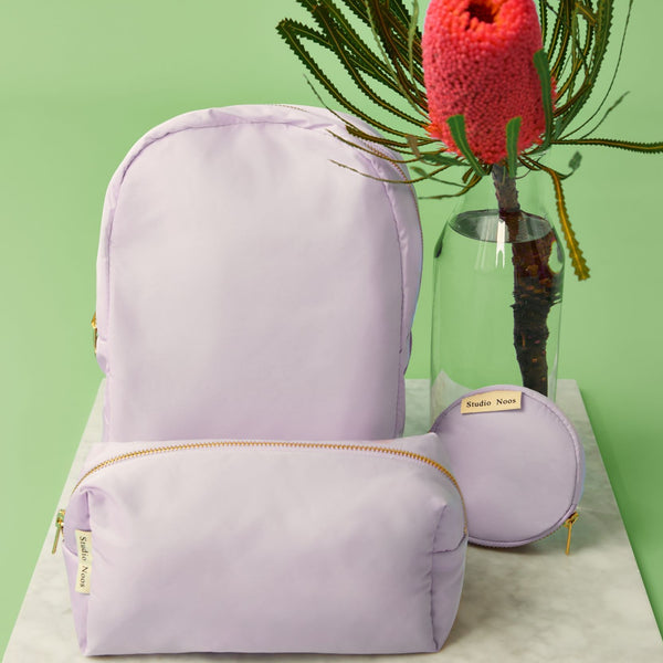 Studio Noos Puffy Circular Mama Purse Wallet (Lilac)