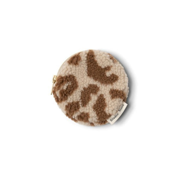 Studio Noos Circular Mama Purse Wallet (Leopard Teddy)