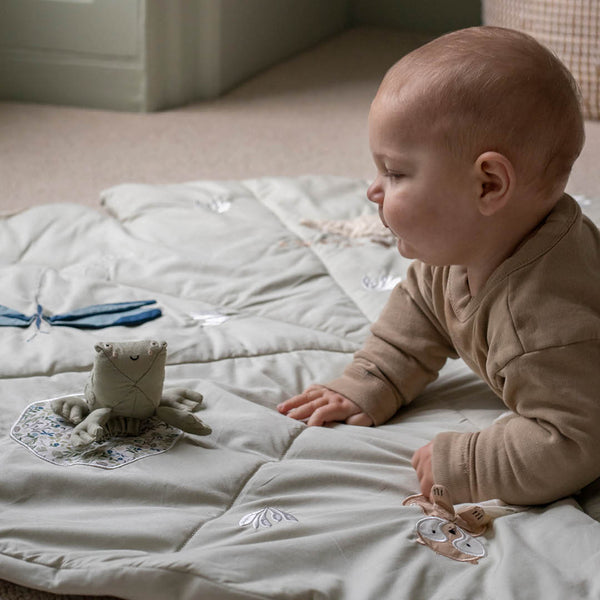 Organic Cotton Sensory Activity Playmat (Riverbank)