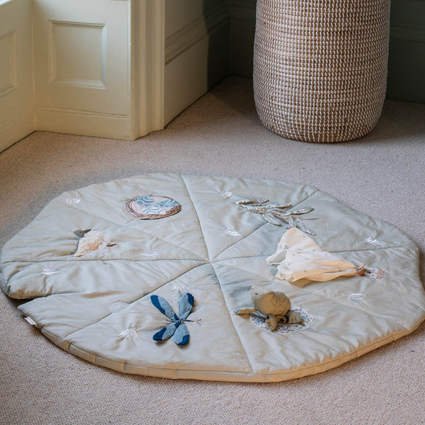 Organic Cotton Sensory Activity Playmat (Riverbank)