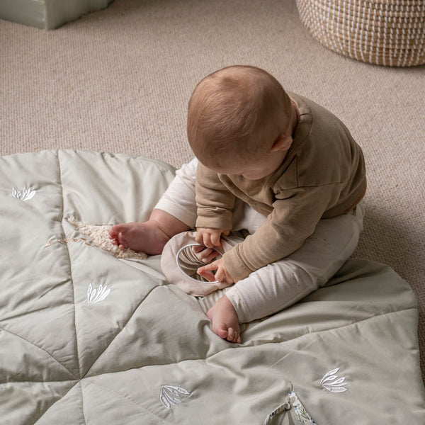 Organic Cotton Sensory Activity Playmat (Riverbank)
