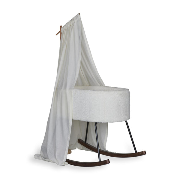 Cotton Veil for Baby Crib (Ecru)