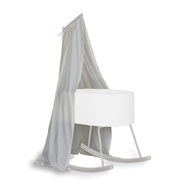 Cotton Veil for Baby Crib (Ecru)