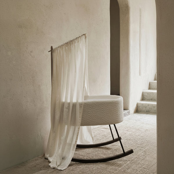 Cotton Veil for Baby Crib (Ecru)