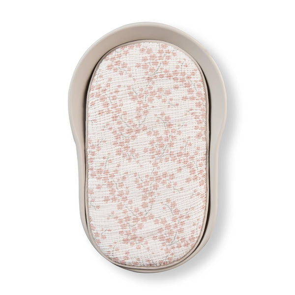 Mamee Cotton Muslin Inlay Cushion for Changing Mat (Blossom)