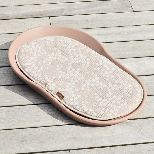 Mamee Cotton Muslin Inlay Cushion for Changing Mat (Blossom)