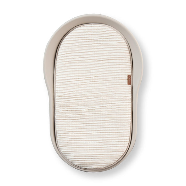 Mamee Cotton Muslin Inlay Cushion for Changing Mat (Stripes)