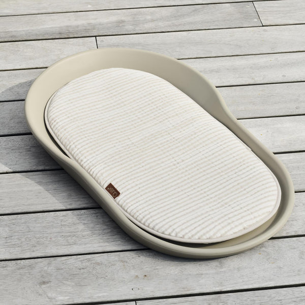 Mamee Cotton Muslin Inlay Cushion for Changing Mat (Stripes)