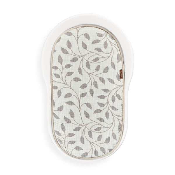 Mamee Cotton Muslin Inlay Cushion for Changing Mat (Leaf)