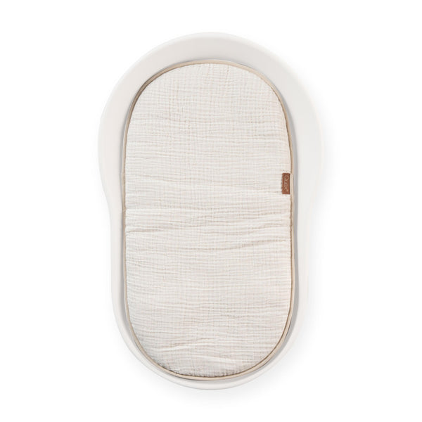 Mamee Cotton Muslin Inlay Cushion for Changing Mat (Clay)