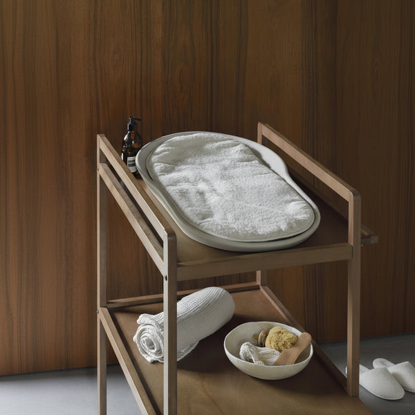 Mamee Terry Inlay Cushion for Changing Mat (Clay)