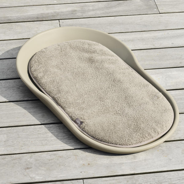 Mamee Terry Inlay Cushion for Changing Mat (Thyme)