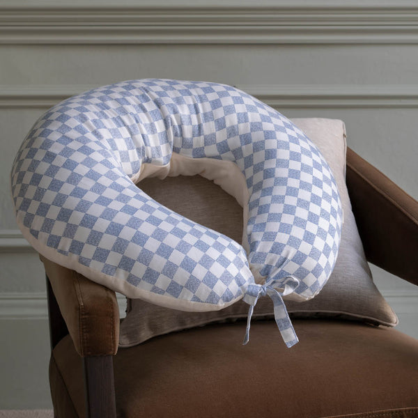 Organic Cotton Nursing Pillow (Waves)