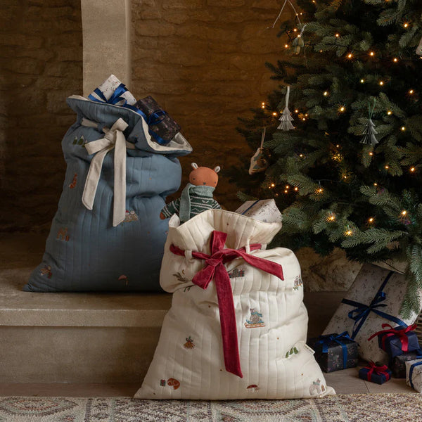 Owlet & Friends Embroidered Christmas Present Sack