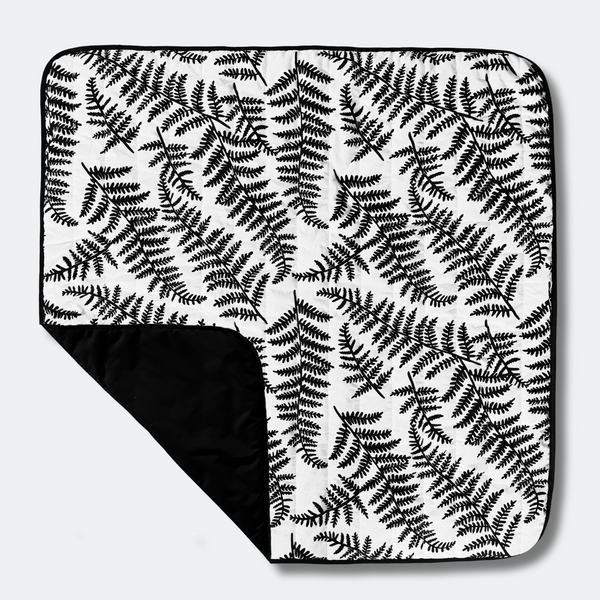 Etta Loves Fern Print Outdoor Reversible Playmat