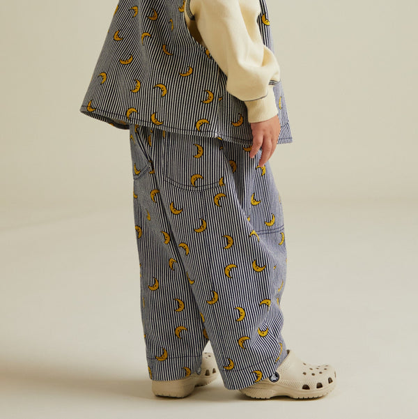 Rex Stripe Moon Print Trouser