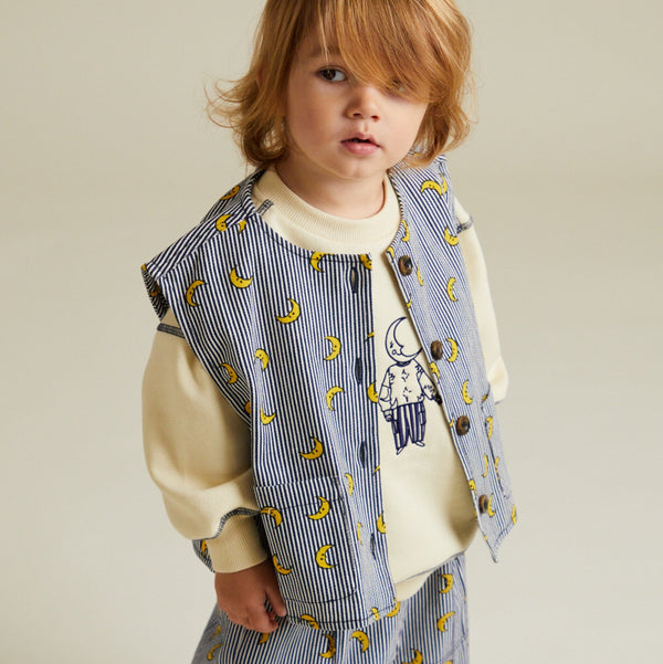 Zenith Space Nowhere like Here Cotton Vanilla Sweatshirt