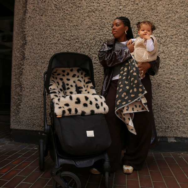 Merino Wool Bini Blanket (Leopard)