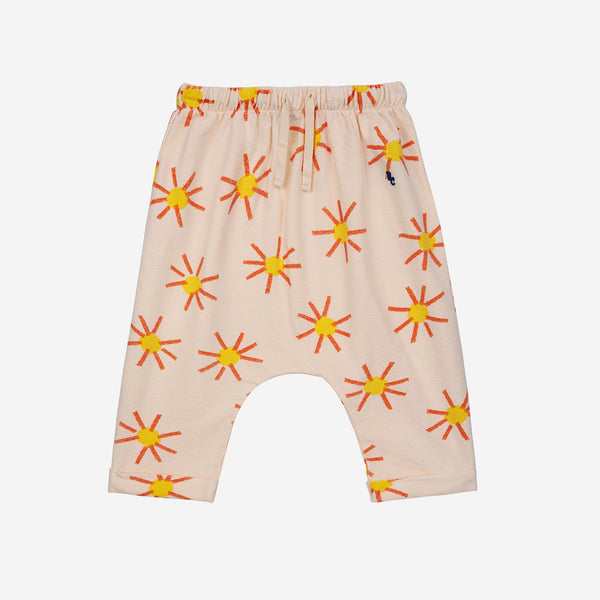 Sunshine Print Cotton Baby Harem Pants
