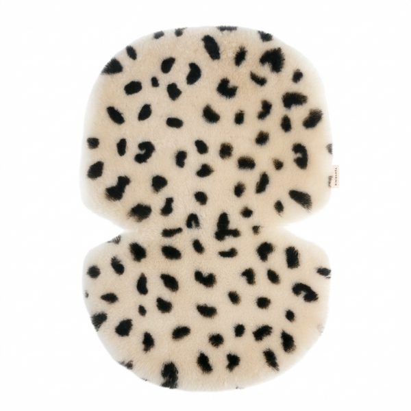 Fixed Harness Sheepskin Snuggler (Leopard)