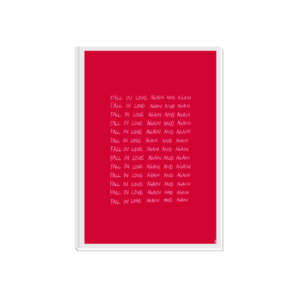 'Fall In Love again and again' Red Charli XCX Music Art Print