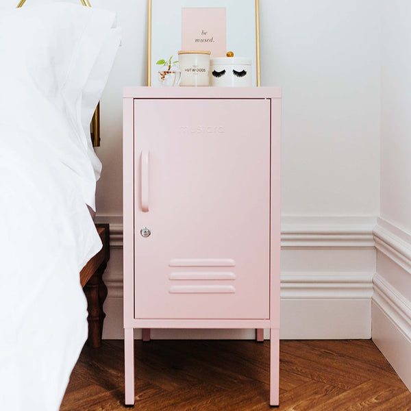 The Shorty Single Door Locker Cabinet (Blush) (Opens to Right)