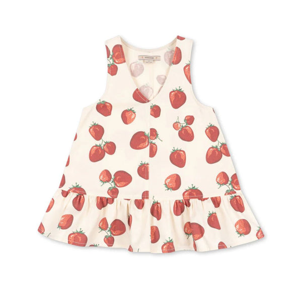 Fen Strawberry Print Dress (Strawberry)